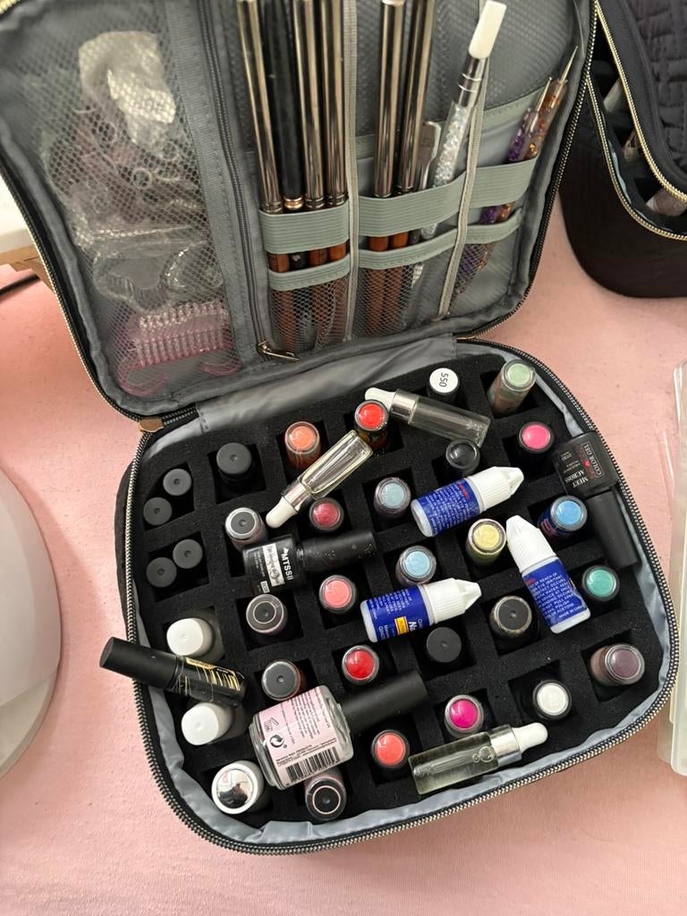 Acryl en gel vollendige starterspakket, Ophalen of Verzenden, Zo goed als nieuw, Overige kleuren, Handen en Nagels