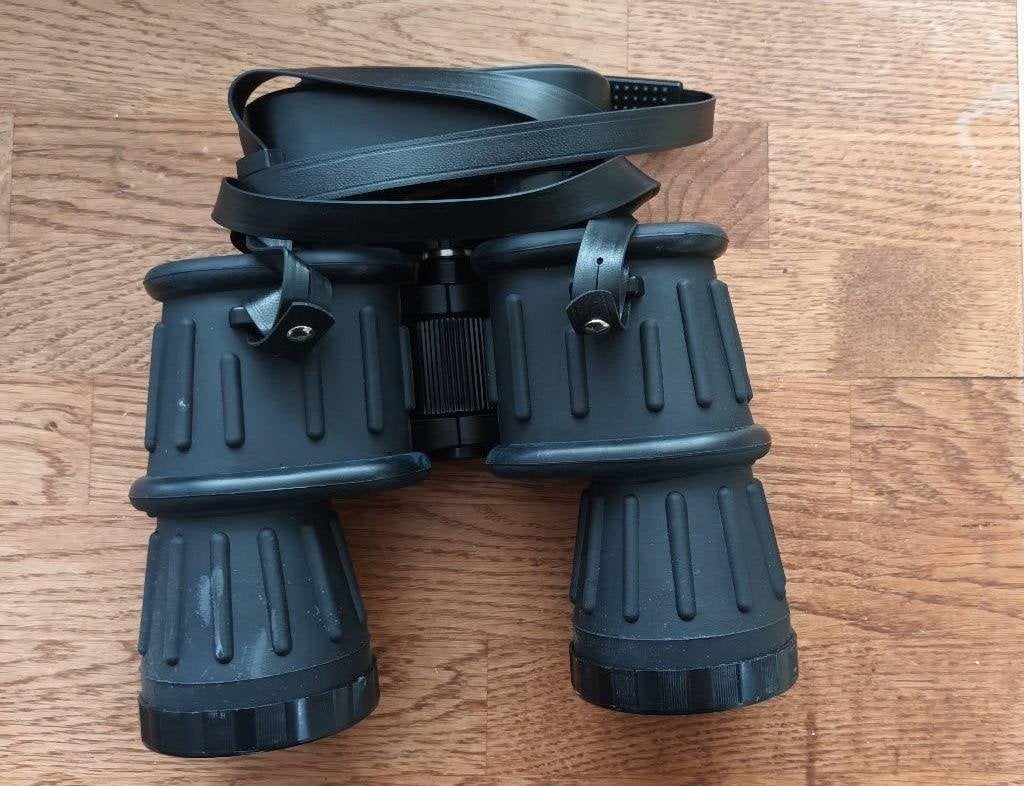 Vintage Swift Focus 7x50 ZCF Verrekijker rubber armored 781, Ophalen of Verzenden, Nieuw, Met hoes of tas