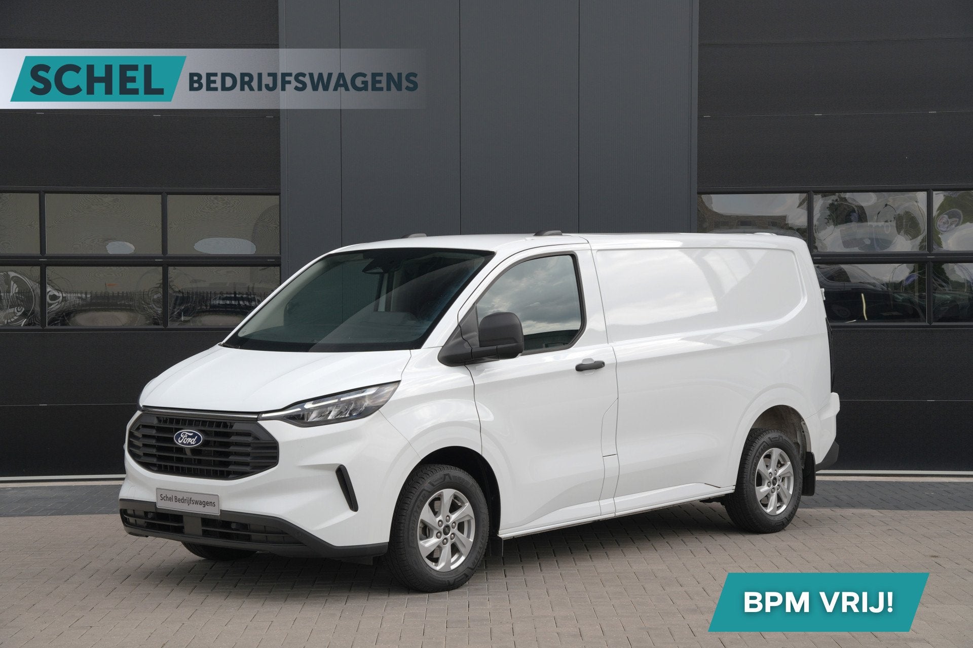 Ford Transit Custom 320 2.0 TDCI L1H1 Trend 170pk - 1 + 1 St, Auto's, Bestelauto's, 1828 kg, Stof, Gebruikt, Zwart