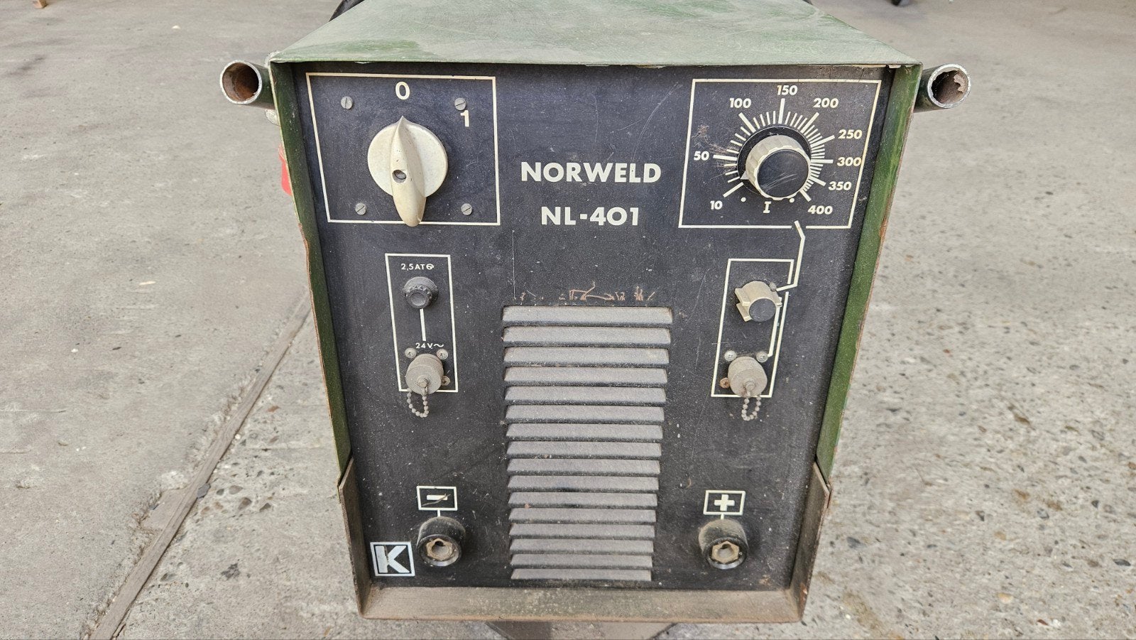 Norweld NL-401 combi-lasapparaat met toebehoren + fles argon, Ophalen, Gebruikt, 250 ampère of meer, Tig