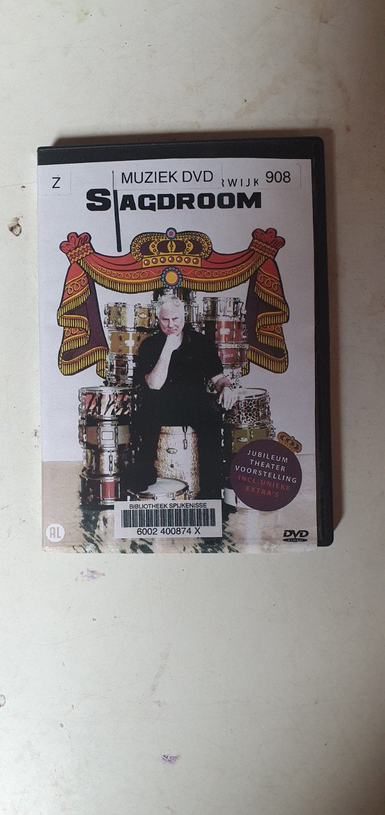 Cesar Zuiderwijk  dvd SLAGROOM, Ophalen of Verzenden, Zo goed als nieuw, 1 bandje