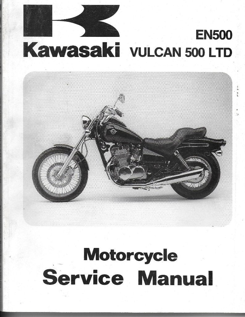 Kawasaki EN500 Vulcan 500 LTD Service manual (7138z), Motoren, Verzenden, Kawasaki