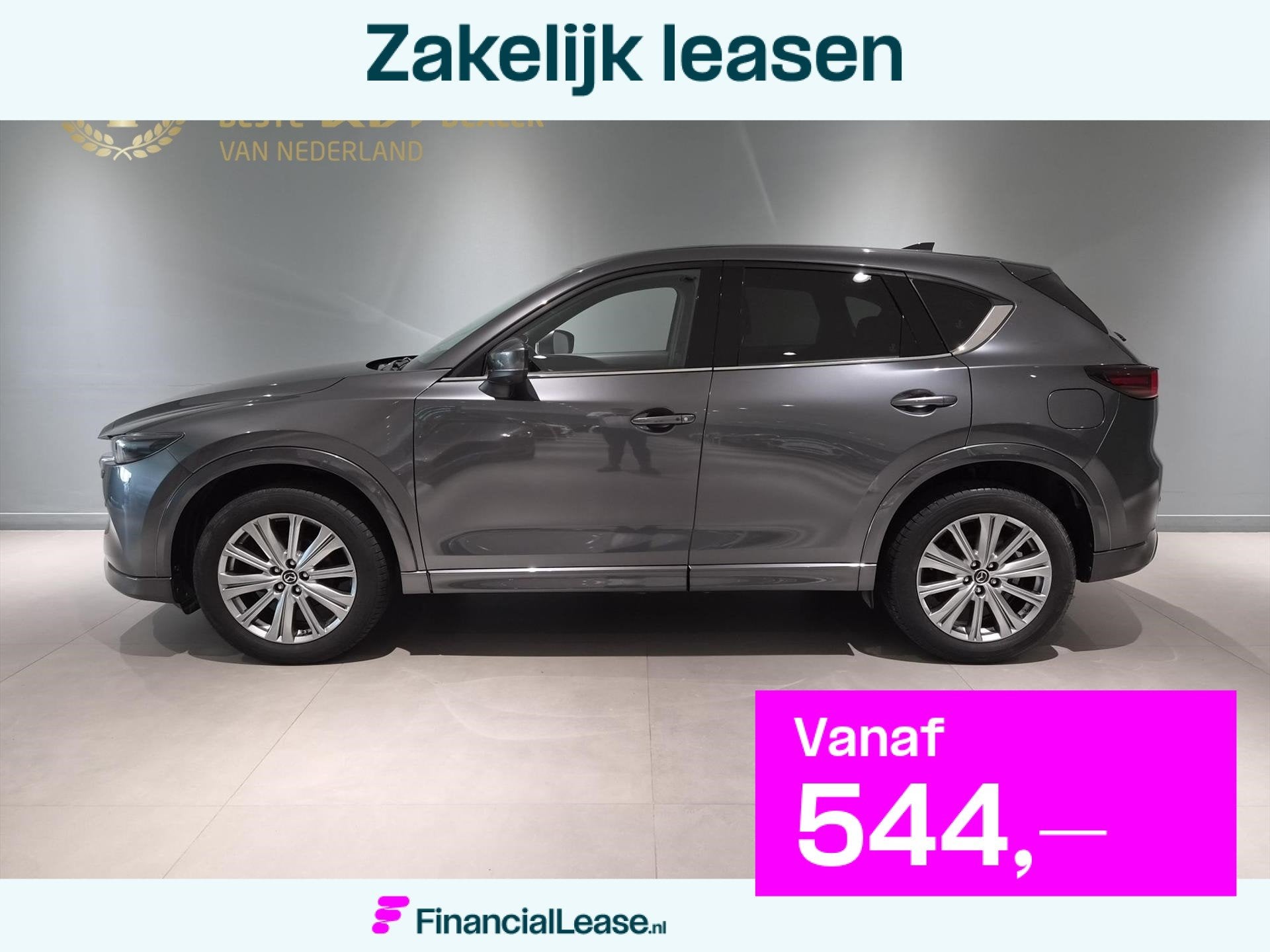 MAZDA Cx-5 2.0 SKYACTIV-G 165pk 2WD Signature Bose/ Head Up/, Voorwielaandrijving, 4 cilinders, Leder, Bedrijf