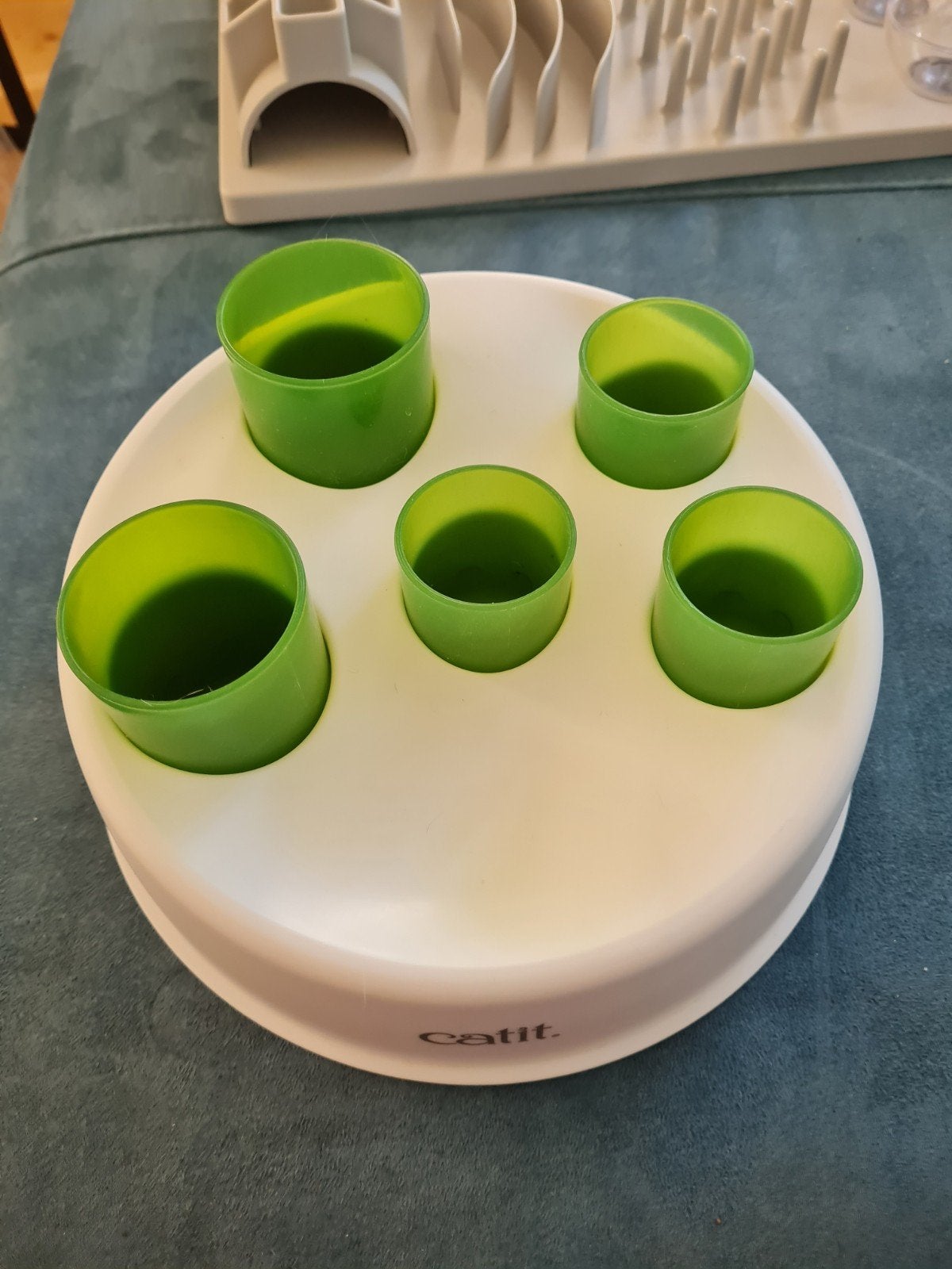 Catit Senses 2.0 Digger  - Wit - Voerbak - Ø 24, Ophalen of Verzenden