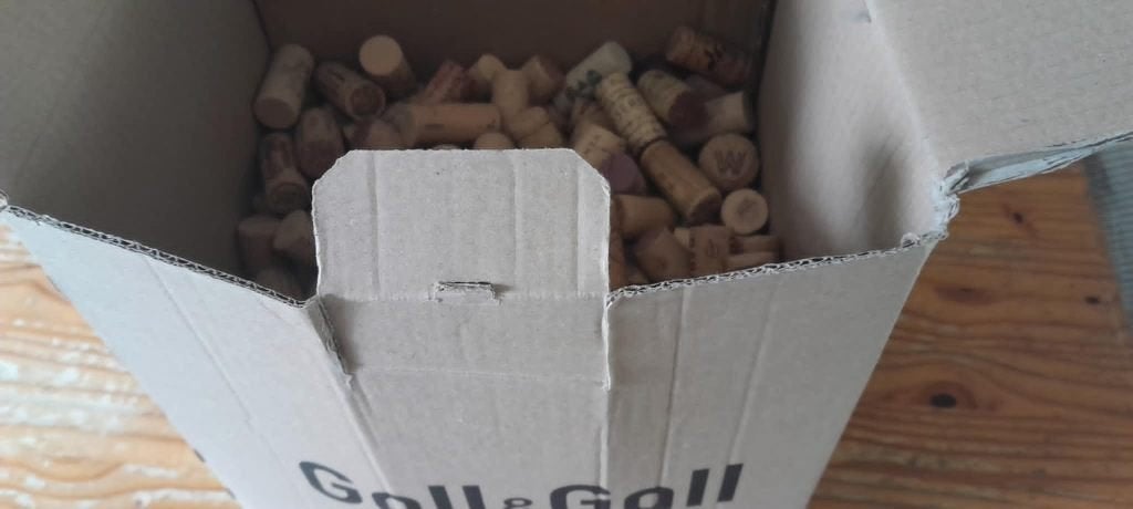 Kurken gratis op te halen, Ophalen, Gebruikt, Natuurlijk materiaal