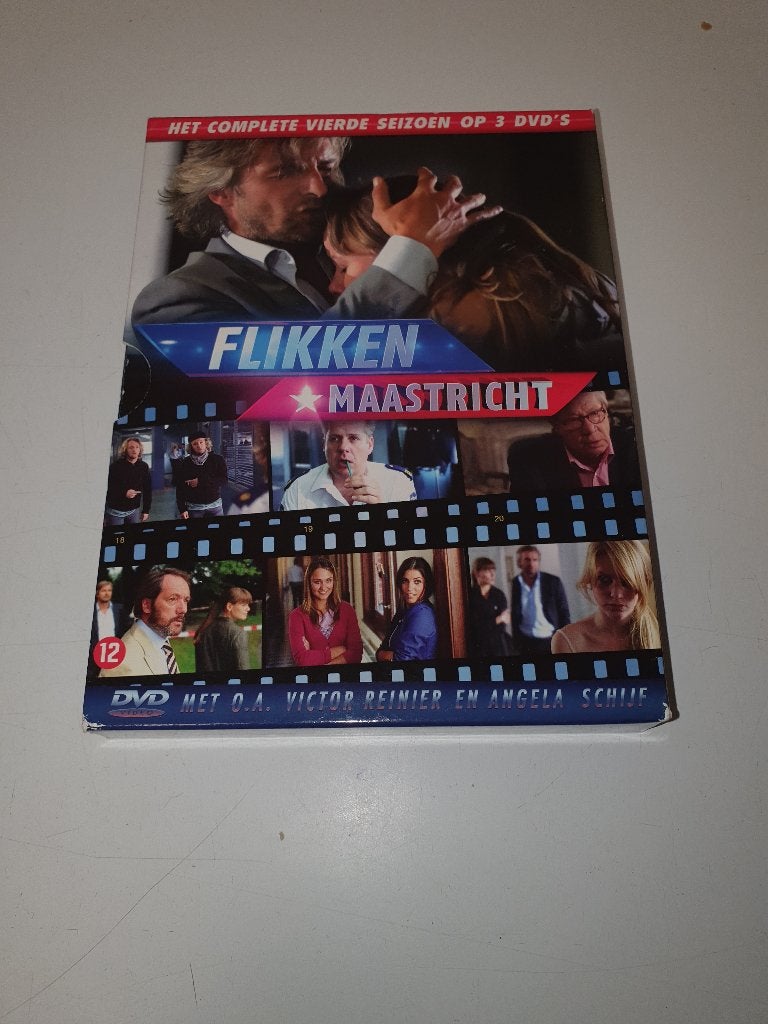 Flikken Maastricht seizoen 4 - 3-DVD box - nieuwstaat, Misdaad, Seizoen 4, Ophalen of Verzenden, Zo goed als nieuw
