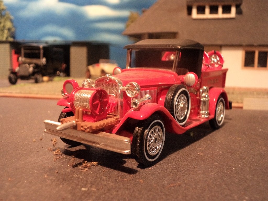 1/43 1930 Ford Model A lichtwagen - Matchbox MOY Brandweer, Ophalen of Verzenden, Nieuw, Auto, Overige merken
