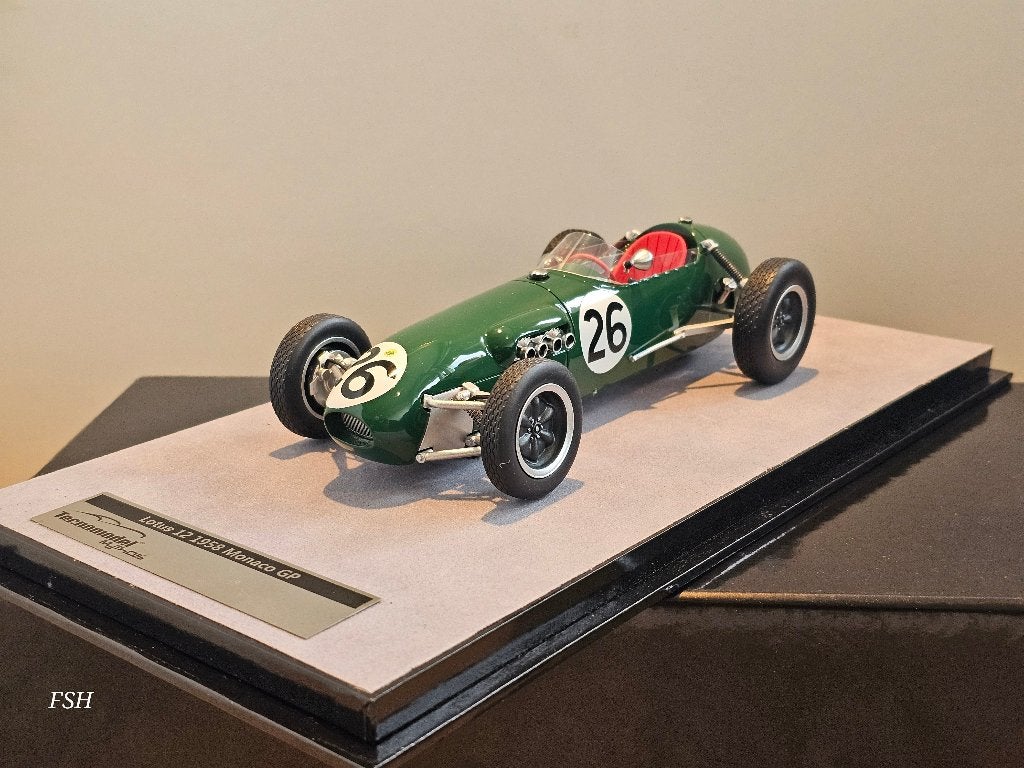 Lotus 12, Graham Hill # 26, GP Monaco 1958. >>TOPMODEL<<, Hobby en Vrije tijd, Modelauto's | 1:18, Ophalen of Verzenden, Nieuw