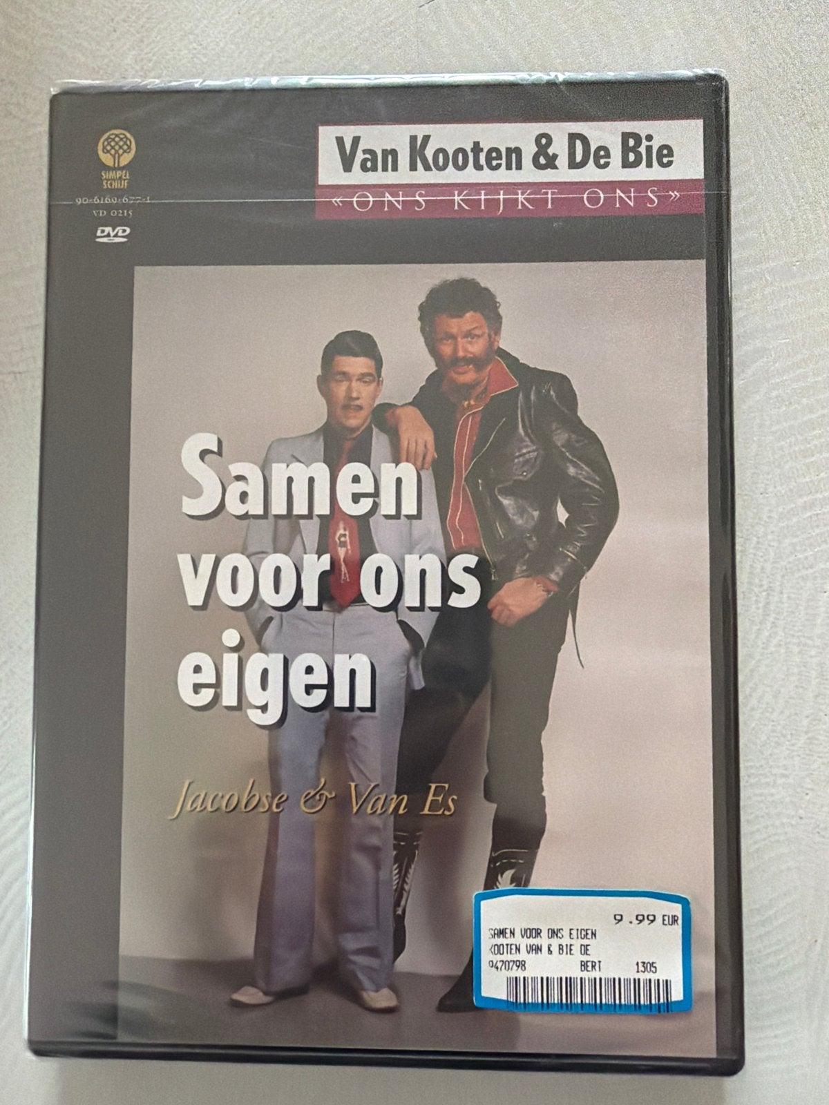 Van Kooten & De Bie - Samen voor ons eigen DVD, Bonusmateriaal, Alle leeftijden, Overige genres, Nieuw in verpakking