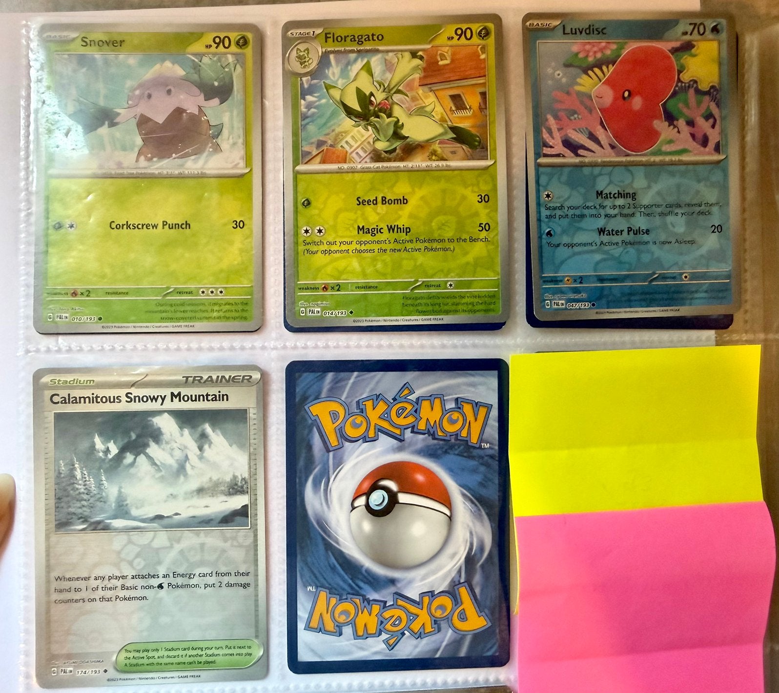 Pokémon Paldea Evolved - Reverse Holo's - (2023), Ophalen, Zo goed als nieuw, Meerdere kaarten