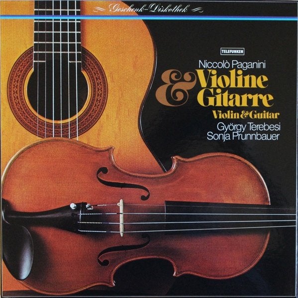 Paganini - Terebesi / Prunnbauer–Violine & Gitarre 2 LP RARE, Boxset, Kamermuziek, Ophalen of Verzenden, Zo goed als nieuw