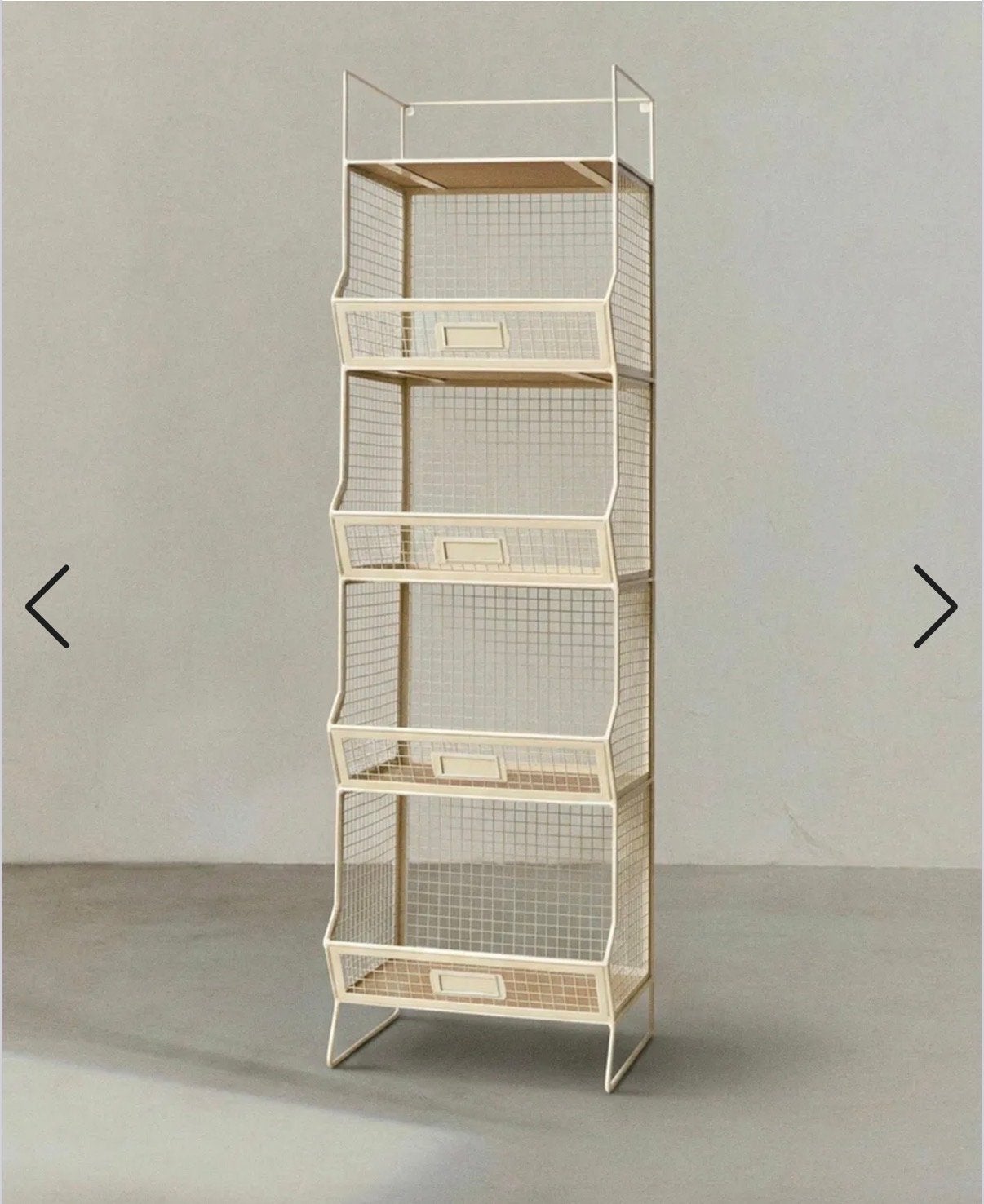 Zara Home metalen opbergrek met houten planken, Huis en Inrichting, Ophalen, Zo goed als nieuw