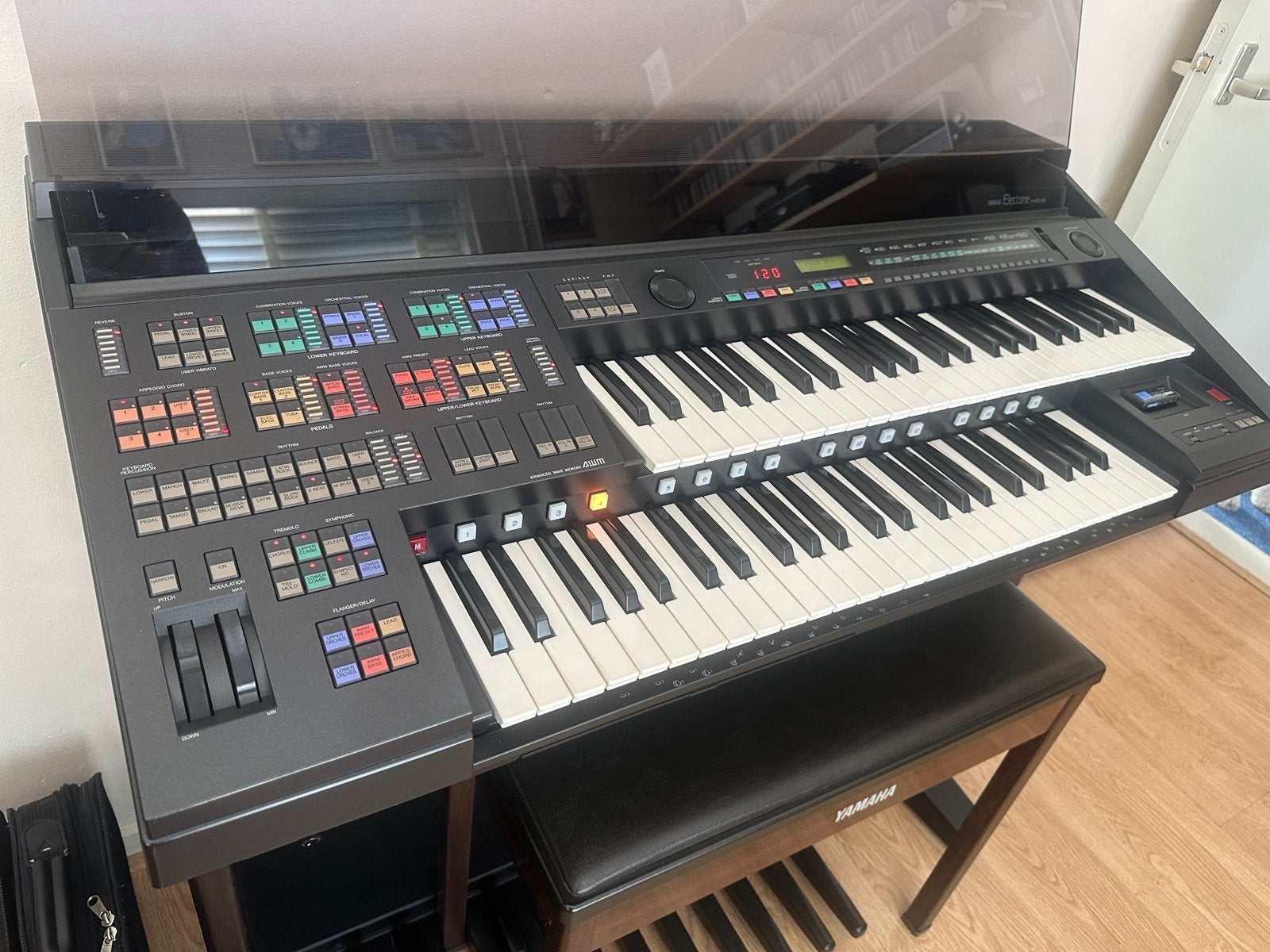 Yamaha Electone HS-8 Orgel, Muziek en Instrumenten, Orgels, Gebruikt, Orgel, 2 klavieren, Ophalen
