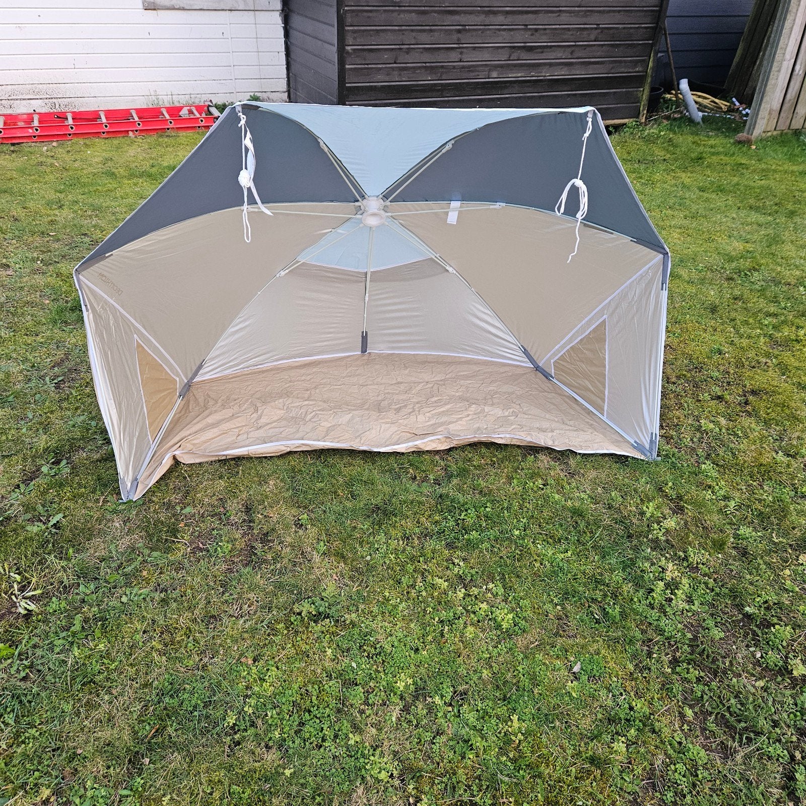windscherm, Caravans en Kamperen, Windschermen, Ophalen, Uittrekbaar, Zo goed als nieuw