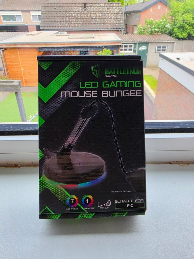 Battlettron Gaming LED Mouse Bungee - Nieuw, Computers en Software, Muizen, Gaming muis, Overige typen, Nieuw, Ophalen of Verzenden