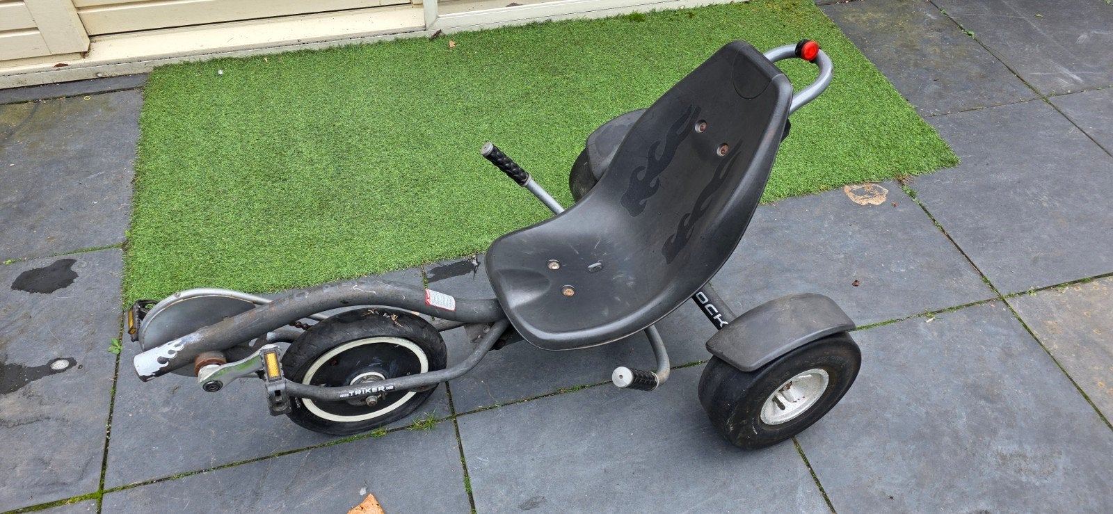 Triker met kapotte voorband, Fietsen en Brommers, Ophalen, Gebruikt