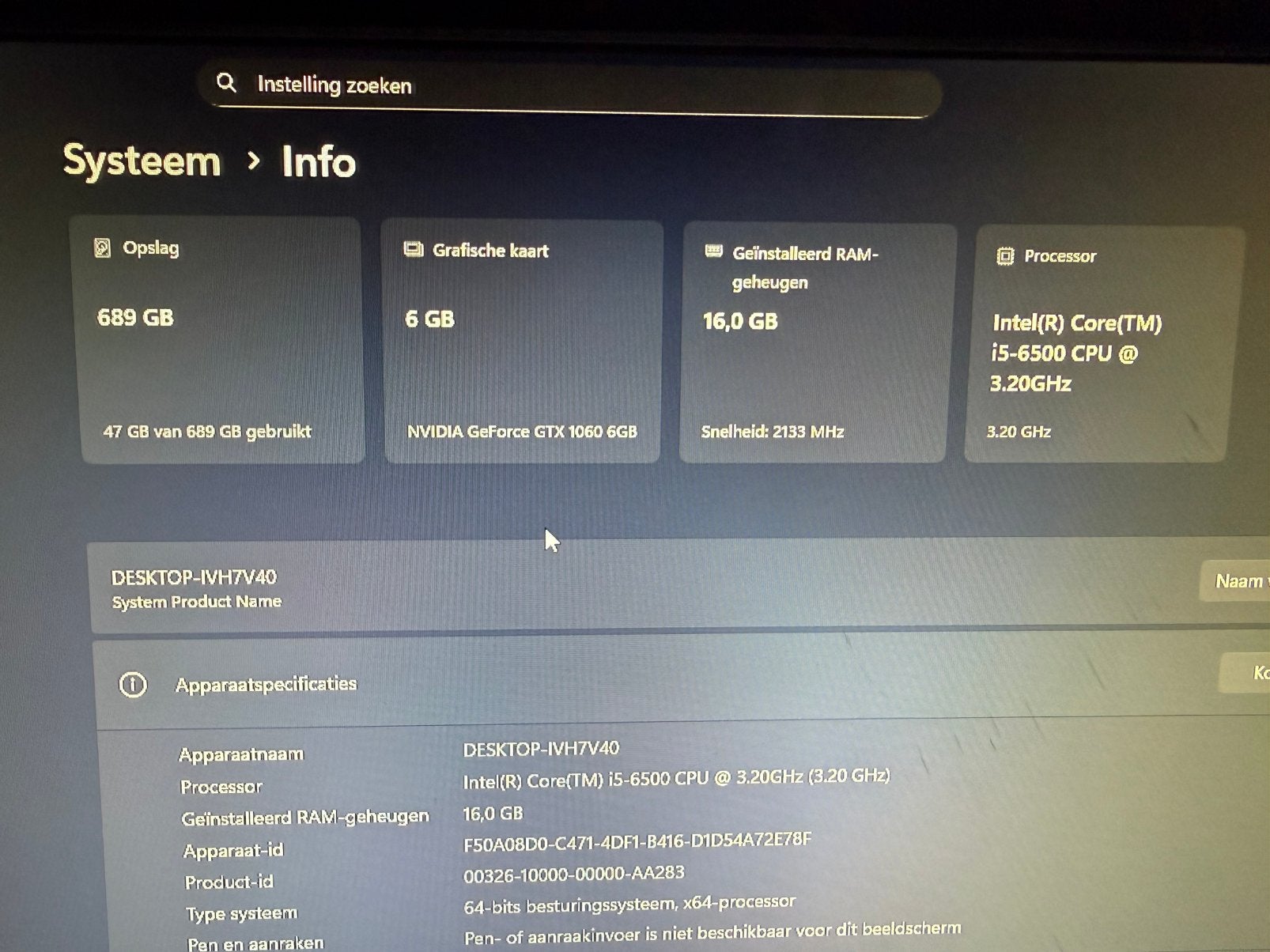 Windows 11 home, Computers en Software, Servers, Ophalen, Zo goed als nieuw, Onbekend