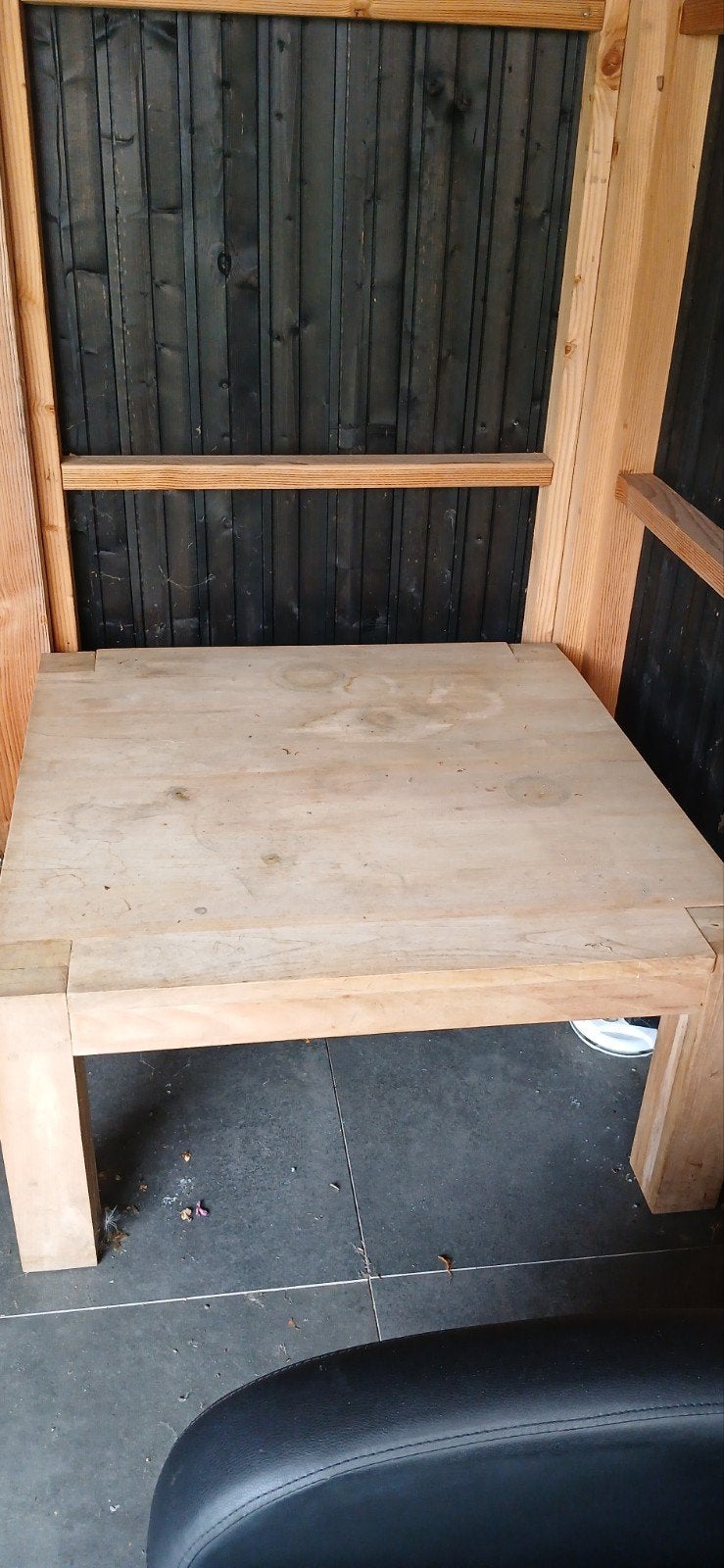 Salon of bijzet tafel, Ophalen, Vierkant, 50 tot 100 cm, 50 tot 100 cm