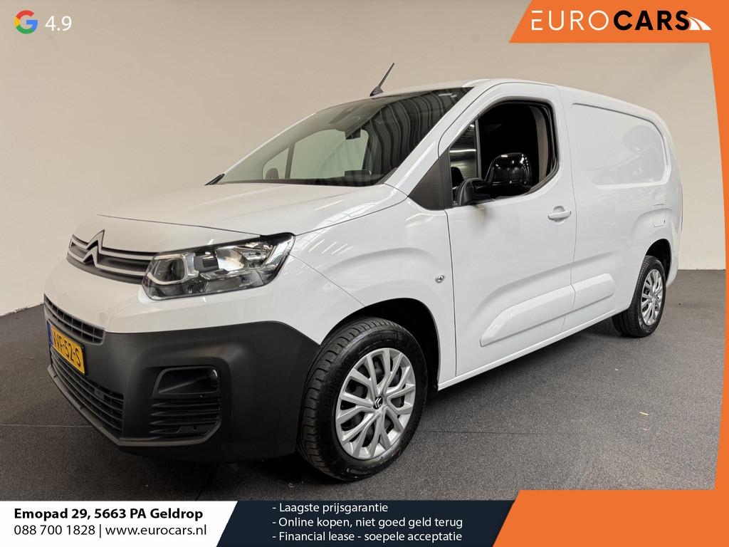 Citroen Berlingo 130PK Automaat L2 Navigatie Apple carplay/, Parkeersensor, Stof, Gebruikt, Euro 6