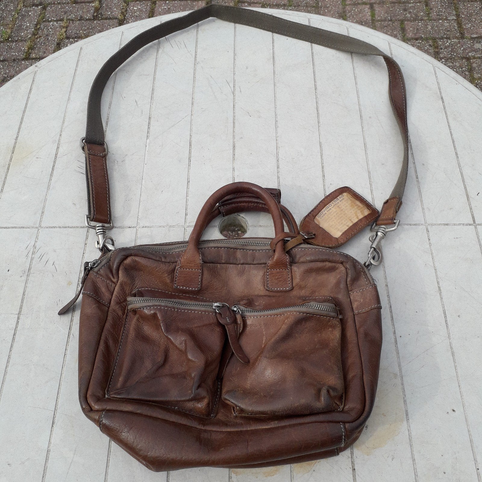 Cowboysbag The Little Bag Kleine Handtas Bruin, Ophalen, Gebruikt, Bruin, Handtas