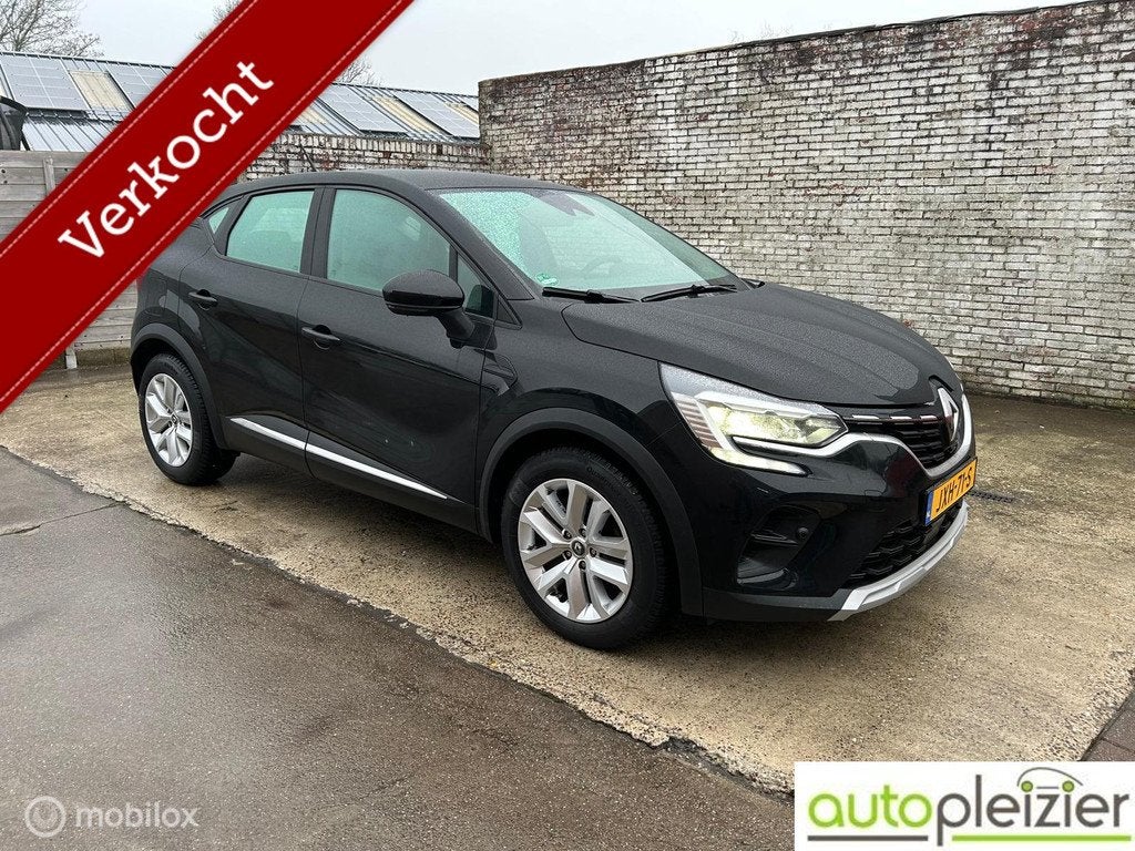 Renault Captur 1.0 TCe 100 Business Zen|camera|clima|navi|al, Auto's, 101 pk, Gebruikt, Euro 6, 1165 kg
