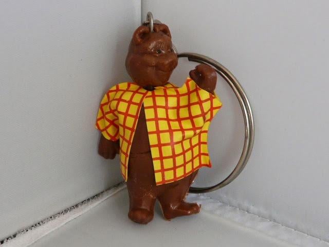 Sleutelhanger Olivier B. Bommel, Verzamelen, Ophalen of Verzenden, Olivier B, Bommel en Tom Poes, Zo goed als nieuw, Beeldje of Figuurtje