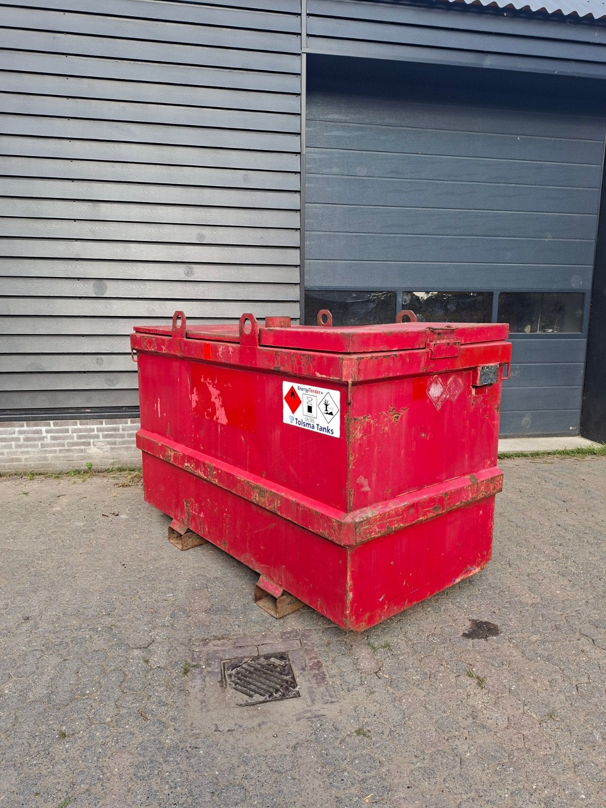 Tolsma IBC dieseltank, opslagtank 2000 liter,is gereinigd, Zakelijke goederen, Ophalen