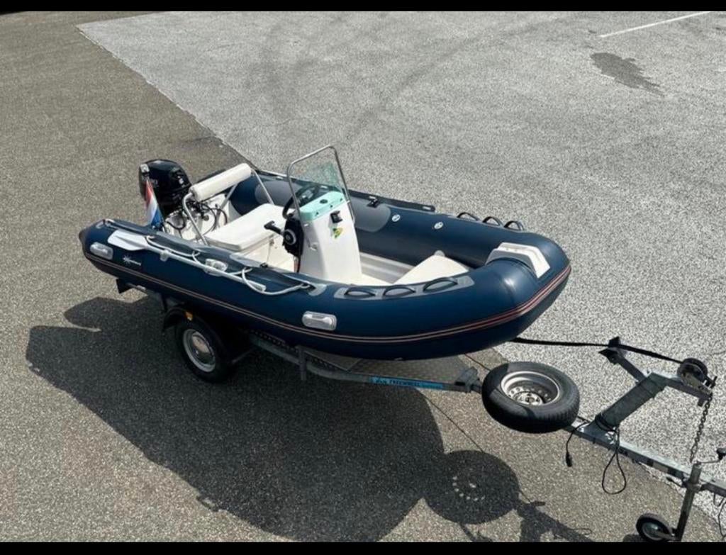 Xcellance rubberboot met Suzuki buitenboordmotor