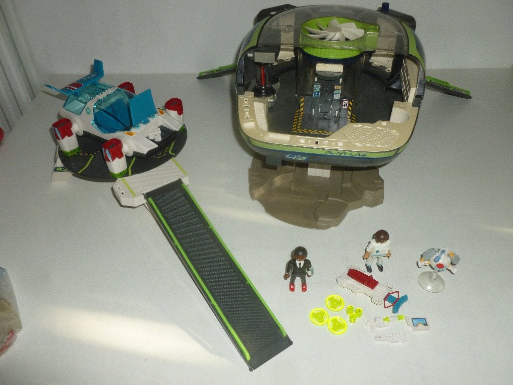Playmobil E Ranchers 5149+Turbojet 5150 Prijs, Gebruikt, Complete set, Overige typen, Ophalen of Verzenden