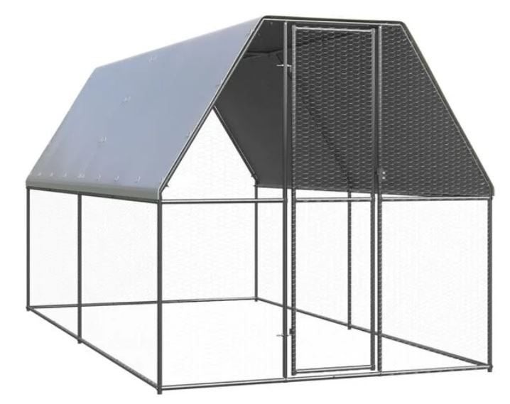 Buitenhok kippenhok kippenren 2x4x2 GRATIS VERZONDEN!, Dieren en Toebehoren, Pluimvee | Toebehoren, Kippenhok of Kippenren, Verzenden