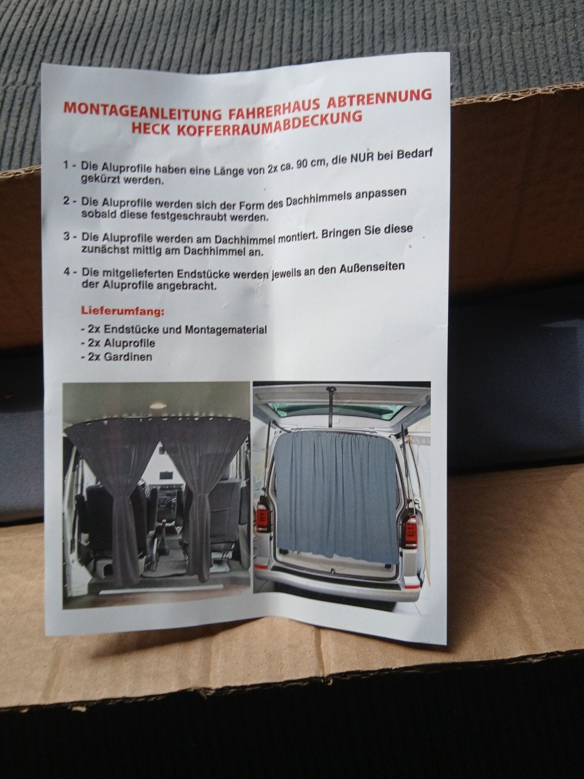 Auto Gordijnen voor Camper, Bus of Auto Cabine - Nieuw, Ophalen of Verzenden, Nieuw