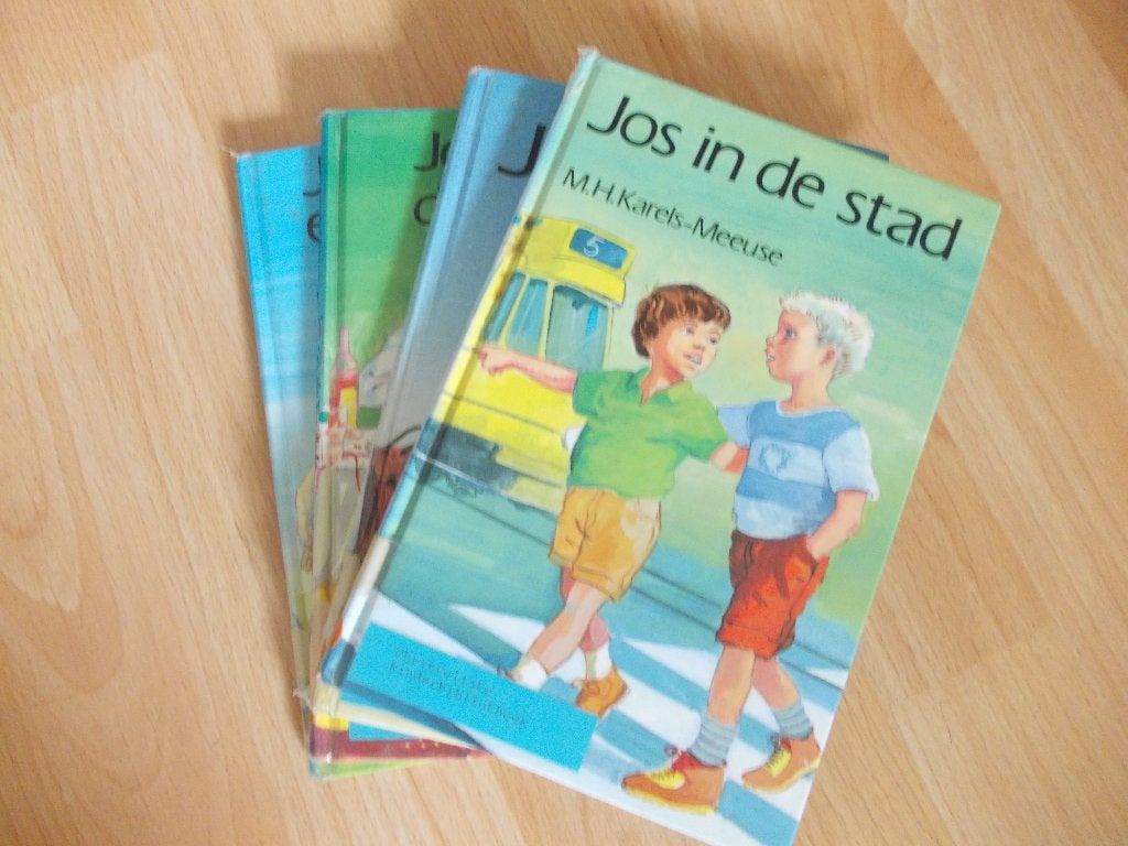 Vier boeken over Jos, 4-6 jaar., Fictie algemeen, M. H. karels Meeuwse, Ophalen, Gelezen
