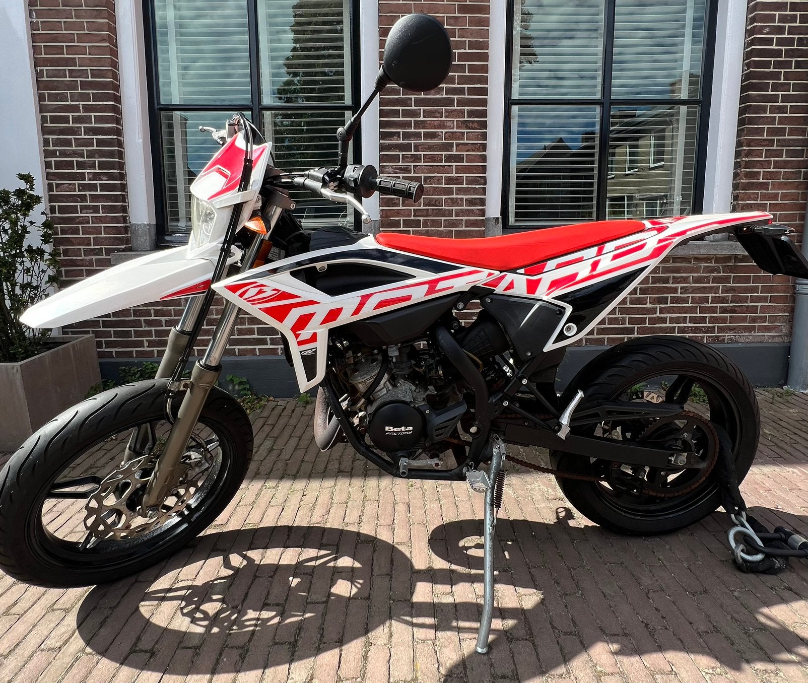 Beta RR 50 Motard (2021) slechts 2021 km!, Fietsen en Brommers, Brommers | Crossbrommers, 6 versnellingen, Gebruikt, 50 cc, Ophalen