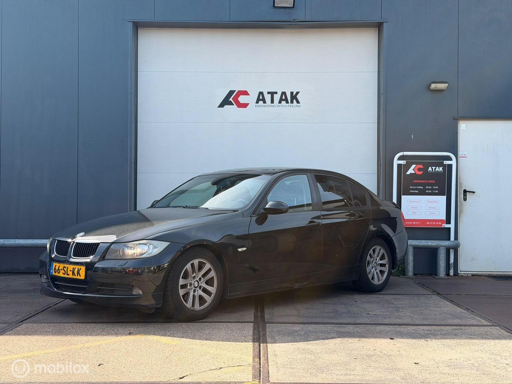 BMW 3 Serie 320i Dynamic Executive, Auto's, Achterwielaandrijving, 4 cilinders, 150 pk, Zwart