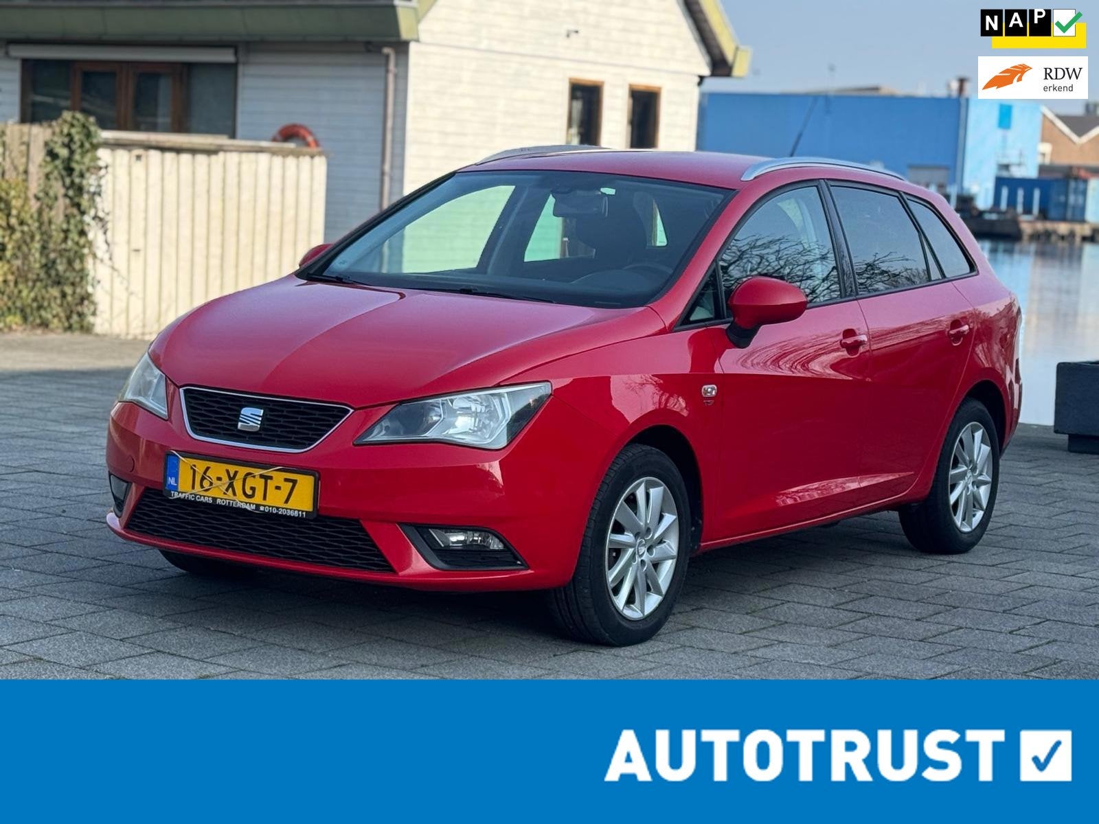 Seat Ibiza ST,nieuweapk, airco , km nap,cruise Controle,alum, Auto's, Seat, Voorwielaandrijving, Euro 5, 4 cilinders, Ibiza