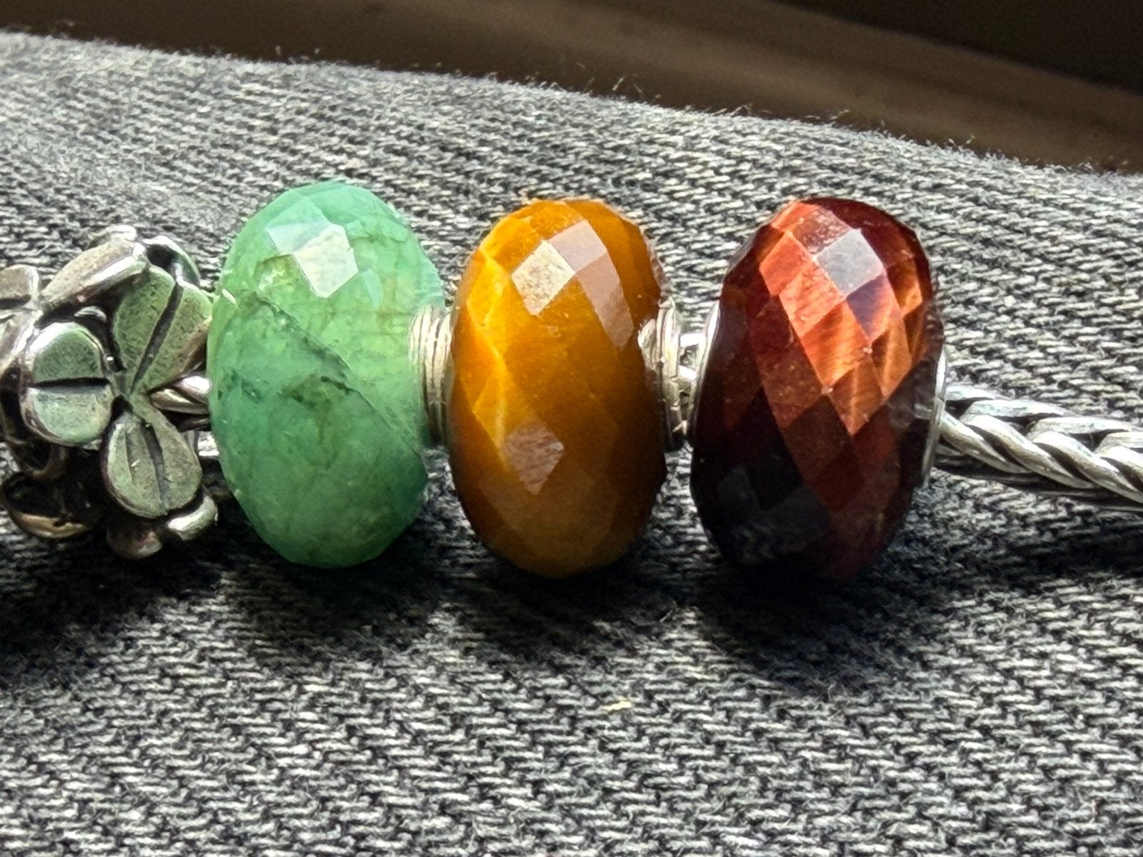Trollbeads rode tijgeroog, Ophalen of Verzenden, Nieuw, Glas of Kristal, Trollbeads