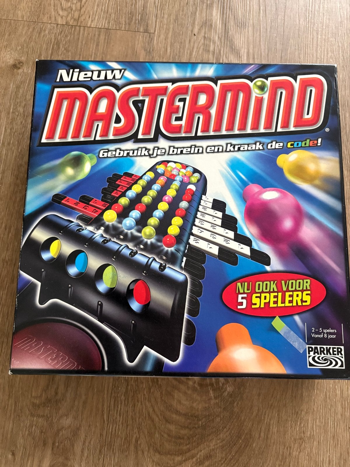 Nieuw Mastermind Bordspel - Kraak de Code!, Hobby en Vrije tijd, Gezelschapsspellen | Bordspellen, Drie of vier spelers, Ophalen of Verzenden