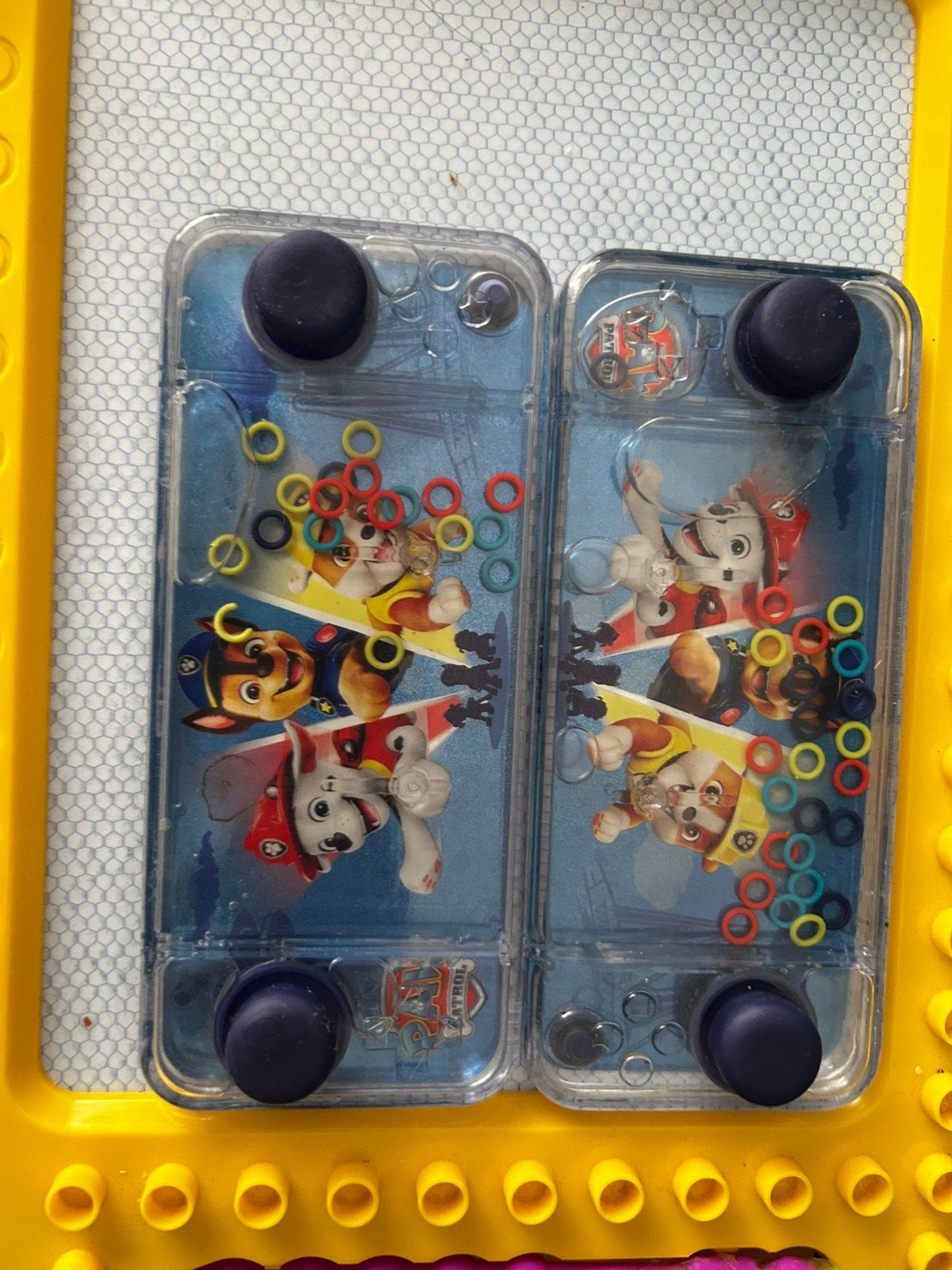 2 stuks Paw Patrol Water Ring Toss Spelletjes, Ophalen of Verzenden, Zo goed als nieuw, Jongen of Meisje