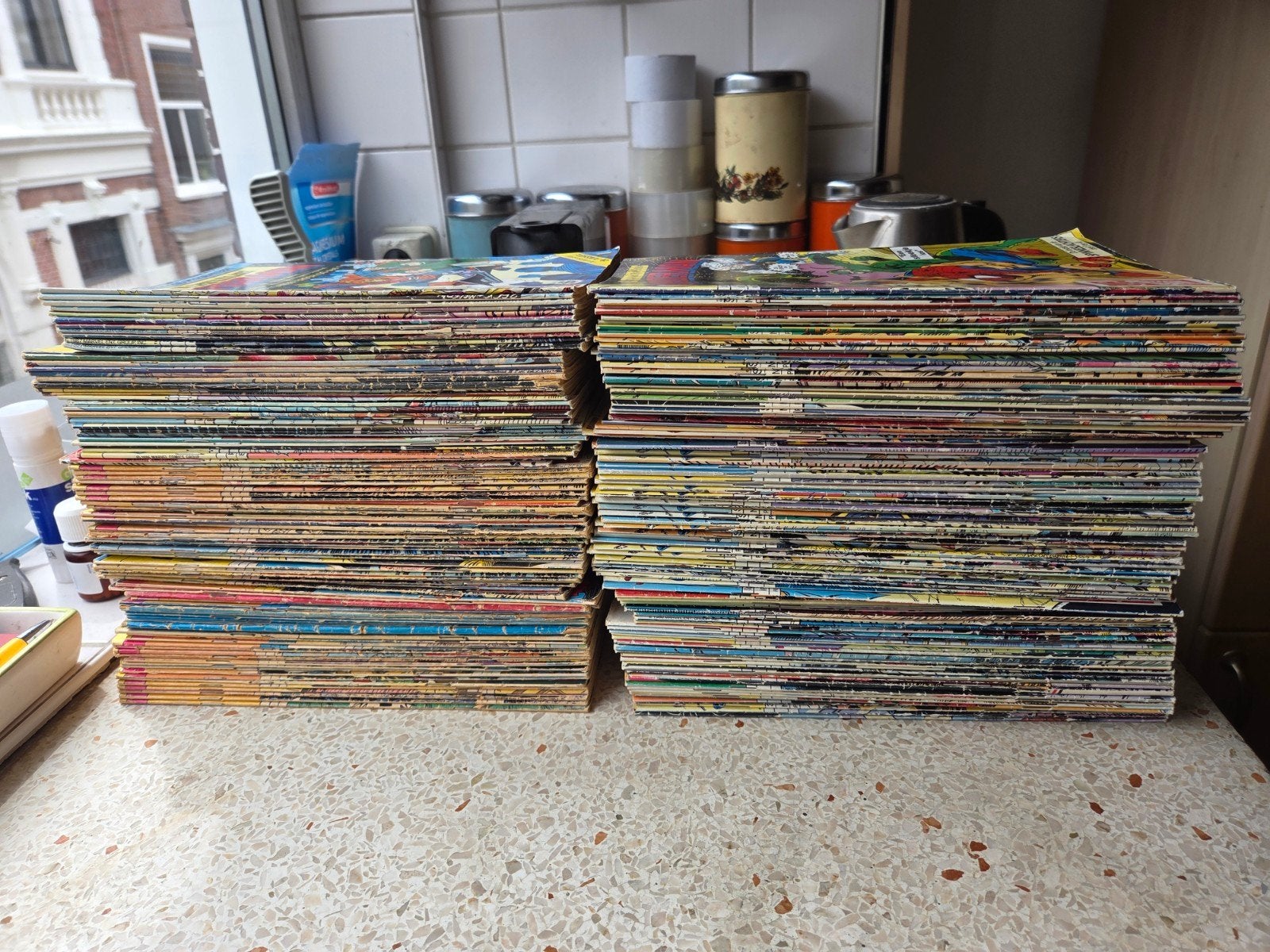 de spektakulaire spiderman kompleet 1 t/m 196, Complete serie of reeks, Verzenden, Zo goed als nieuw, Europa