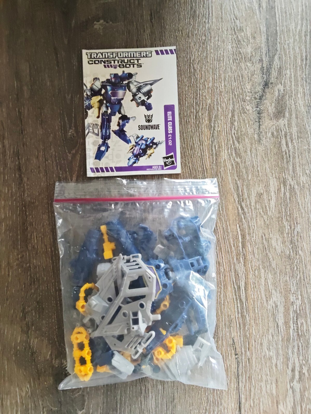 Transformers Construct-Bots Soundwave (2-in-1) Complete Set, Overige generaties, Ophalen of Verzenden, Zo goed als nieuw, Decepticons
