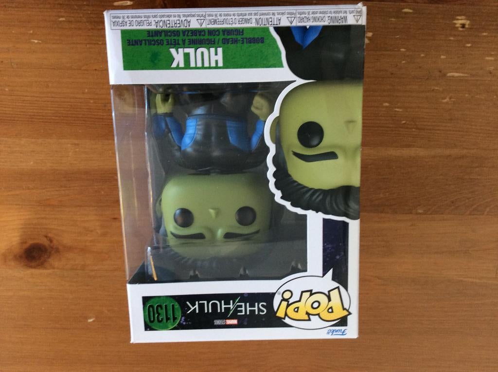 Marvel Funko pop. HULK. bobble-head figurine. She/hulk serie, Ophalen of Verzenden, Nieuw