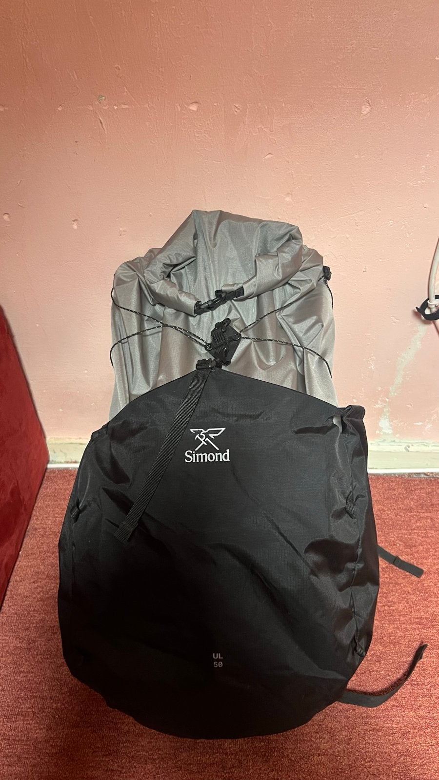 Simond MT900 UL 50 Liter Trekking Rugzak, Ophalen, Zo goed als nieuw, Rugzak
