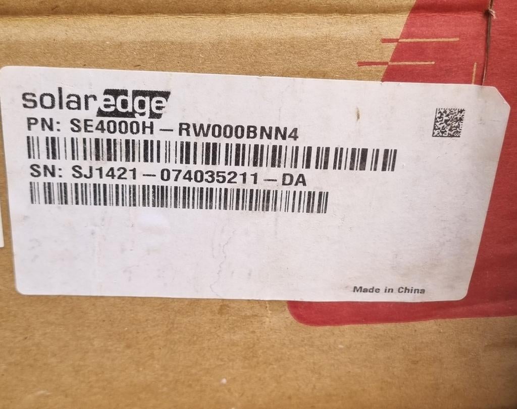 Nieuwe omvormer solaredge 4000H + meerdere toebehoren, Ophalen, Nieuw, Overige typen