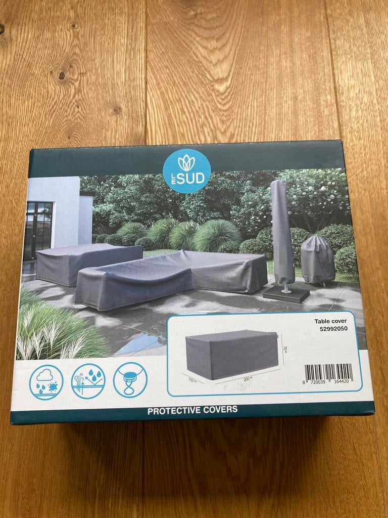 Le Sud Buitentafel hoes - Nieuw in doos, Tuin en Terras, Ophalen, Nieuw