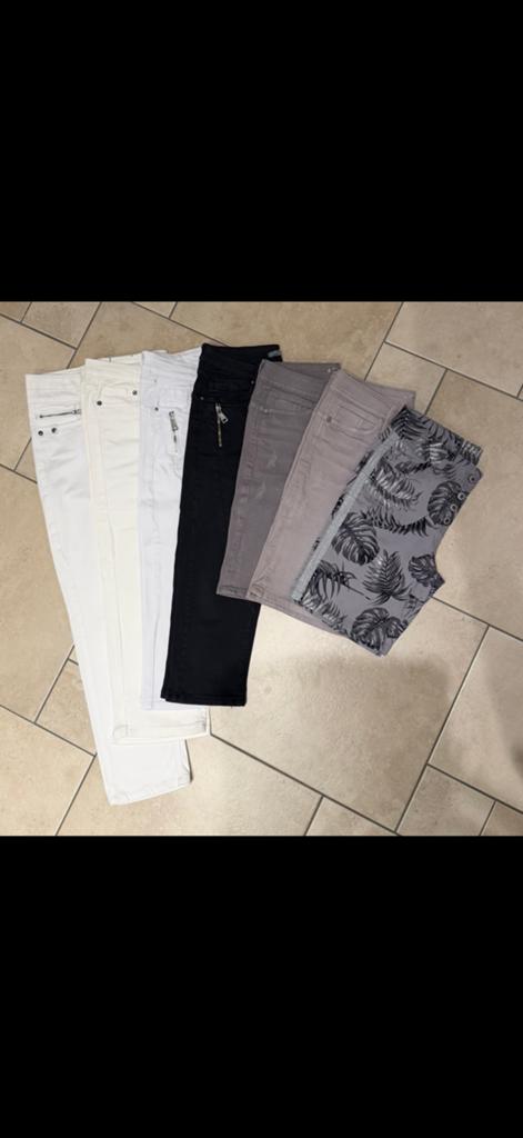 7 dames spijkerbroeken jeans Nieuw! Stretch oa Norfy 38, Verzenden, Nieuw, Overige kleuren, W30 - W32 (confectie 38/40)