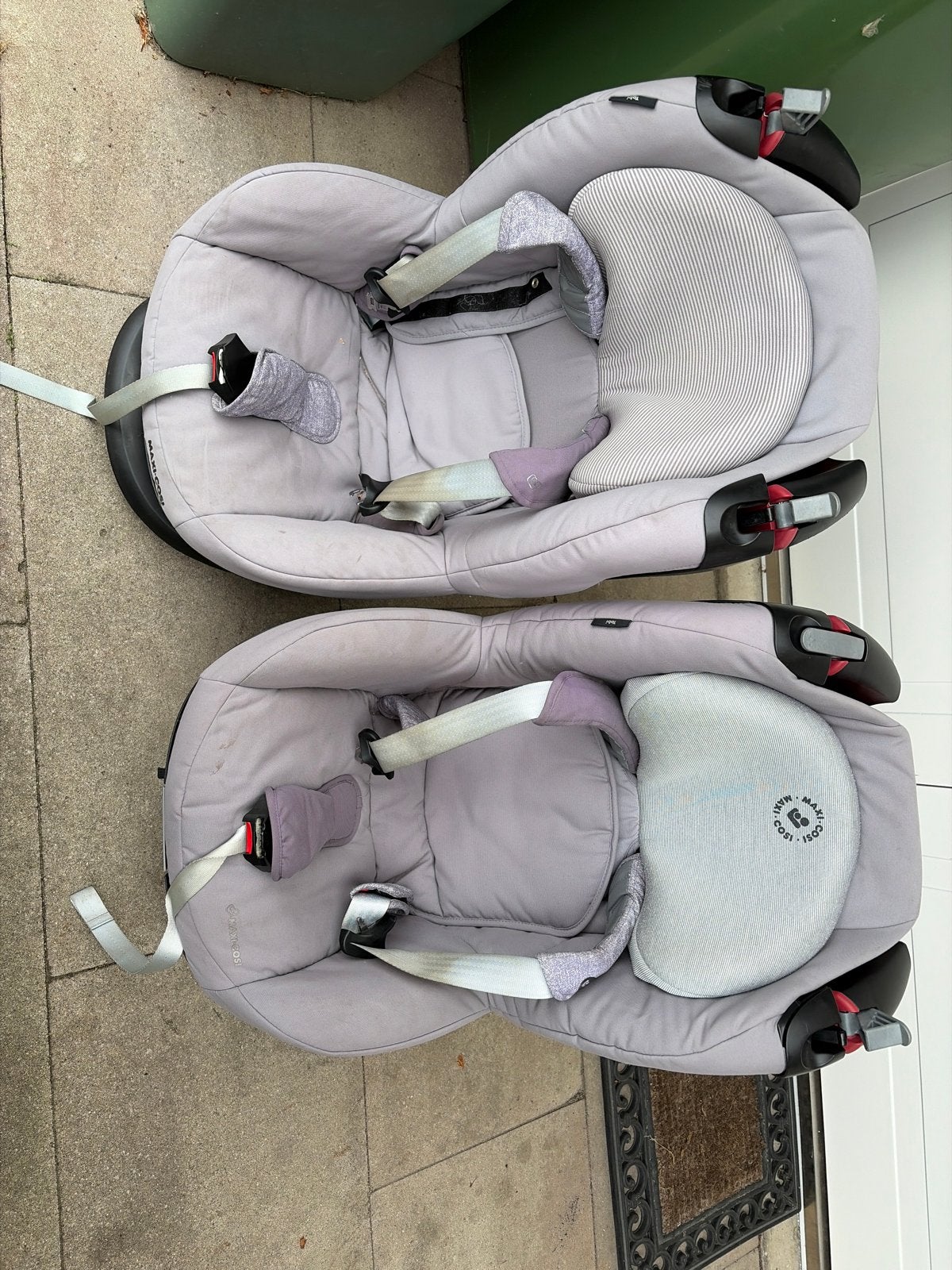 2x Maxi-Cosi autostoeltjes - Gebruikt, Kinderen en Baby's, Ophalen, 0 t/m 18 kg, Maxi-Cosi, Gebruikt