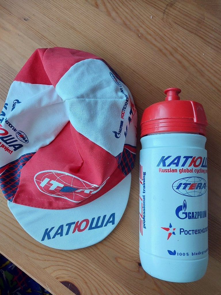 Bidon plus wielrenpetje, Ophalen of Verzenden, Nieuw, Overige typen
