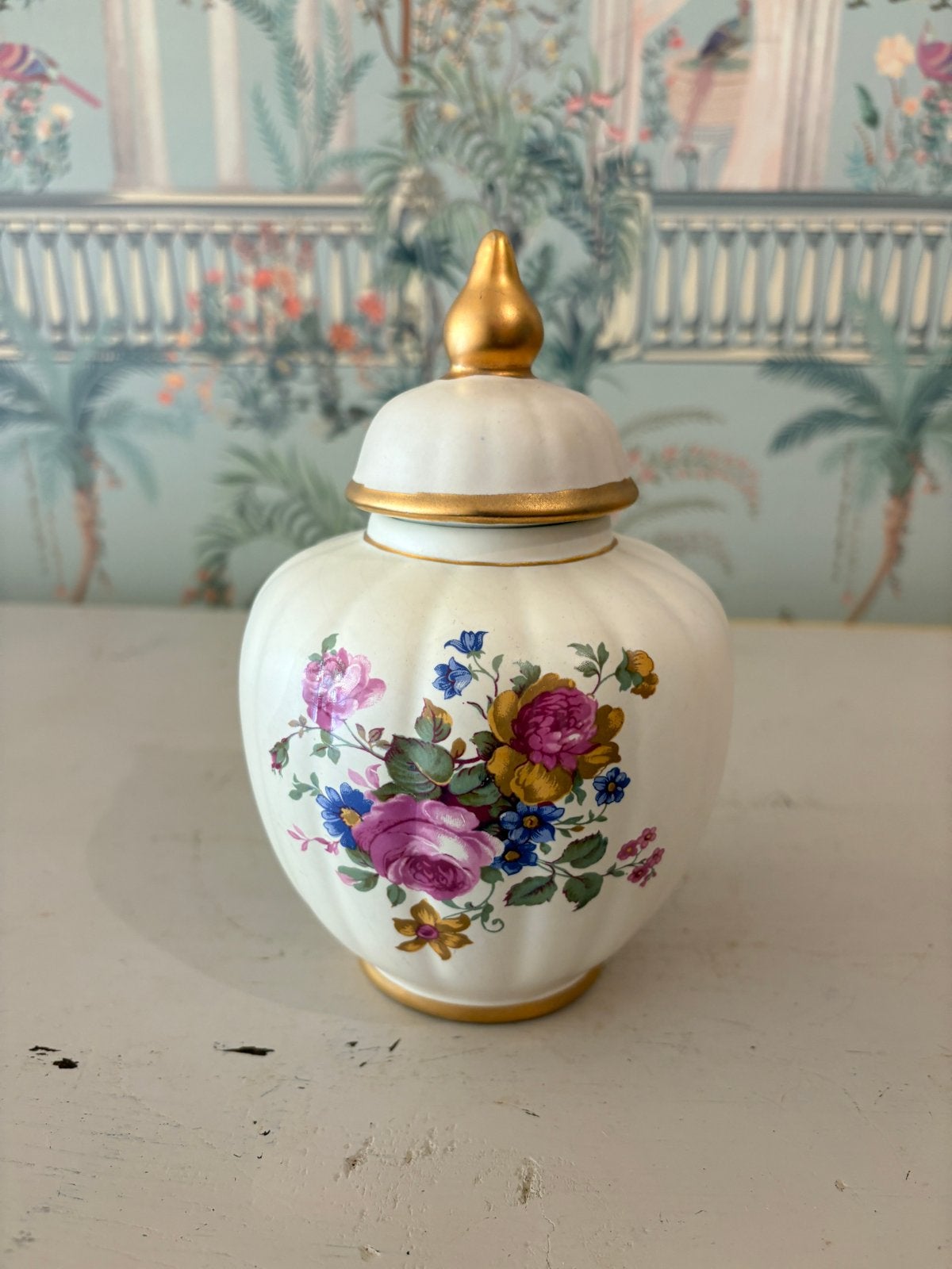 Rosenthal Classic Rose Porseleinen Dekselvaas Gemberpot, Ophalen of Verzenden