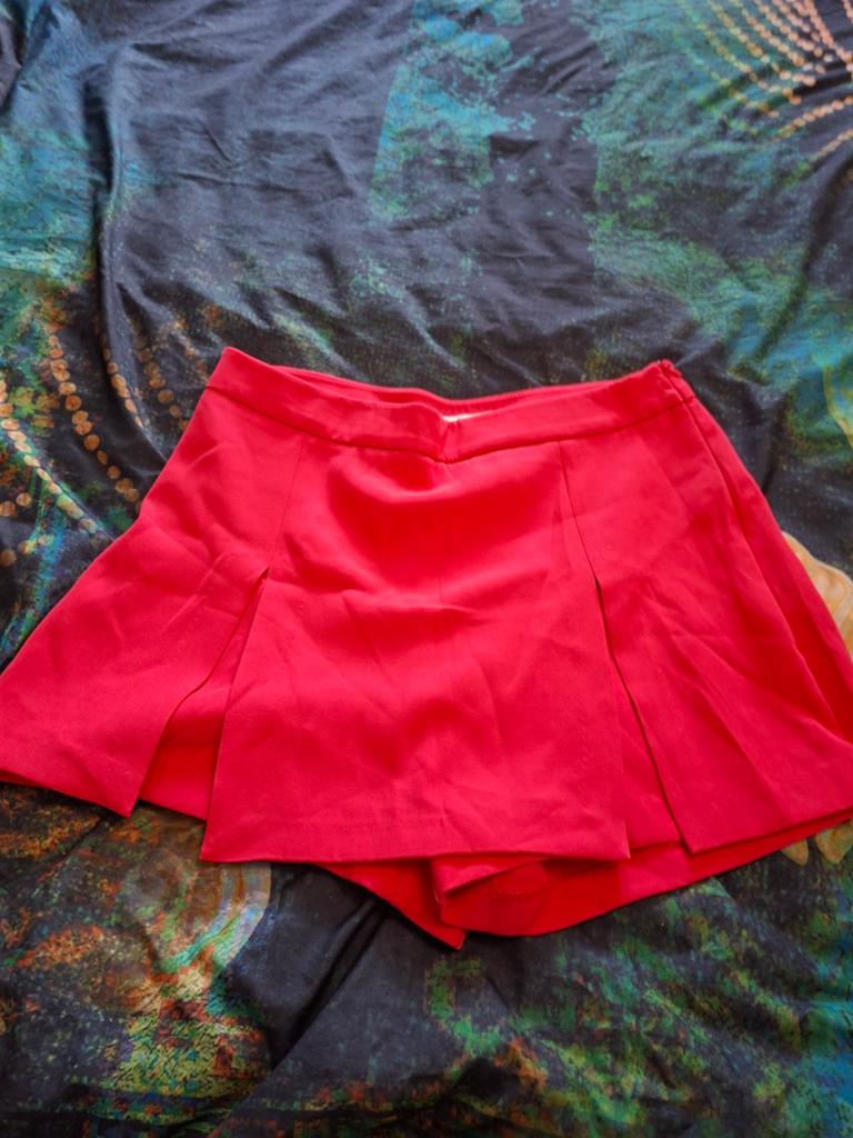 ONLY Skort - Donkerroze/Rood, Maat 42/44 (L), Nieuw, Ophalen of Verzenden, ONLY
