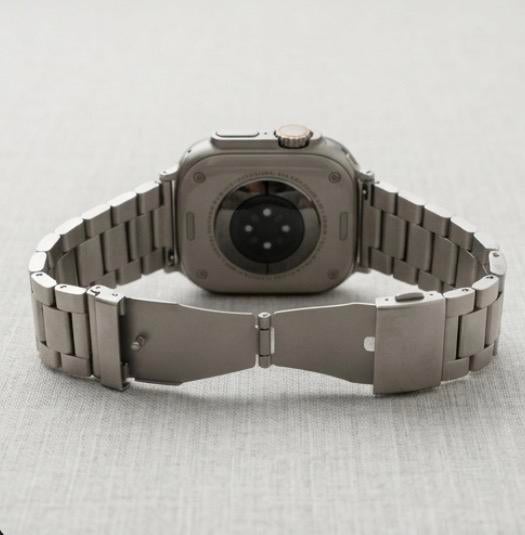 Apple watch, Ophalen of Verzenden, Zo goed als nieuw, Leer, Overige merken